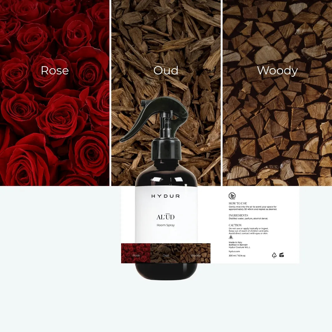 300ml Room Spray - Al`ūd |  Inspired by Oud Gucci